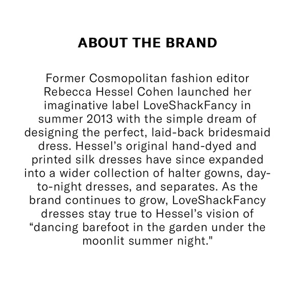 LoveShackFancy Skipper Bustier - Soft Iris - Picture 10 of 10